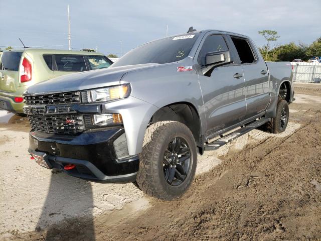 Image 1 of 2021 CHEVROLET SILVERADO K1500 TRAIL BOSS CUSTOM 2021 with VIN 1GCPYCEF5MZ208639