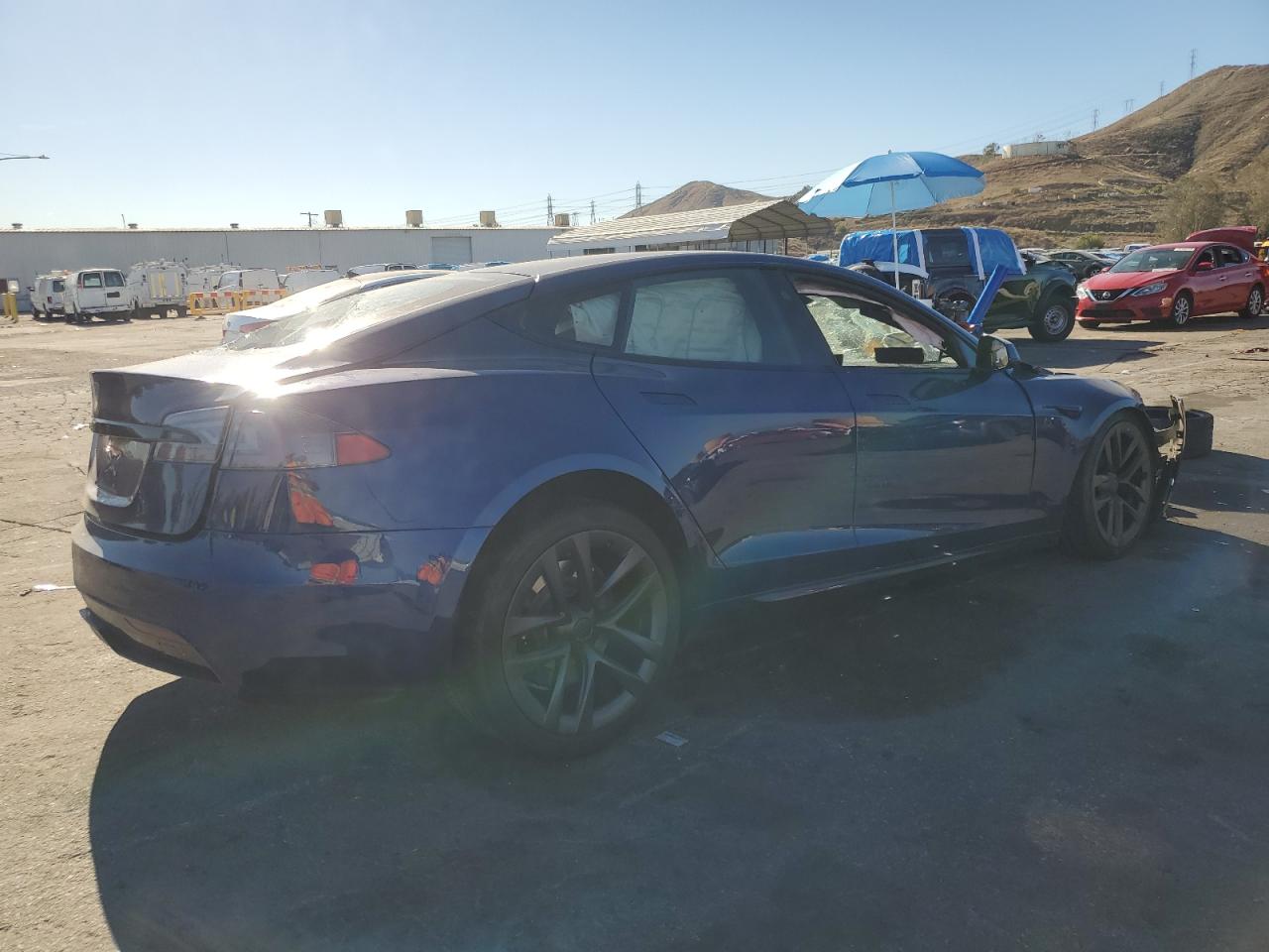 Obraz 3 z 2021 TESLA MODEL S  2021 z VIN 5YJSA1E59MF430536