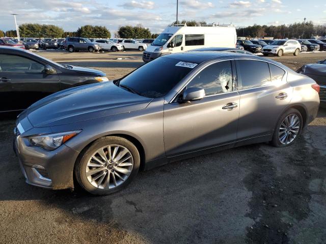 Image 1 of 2021 INFINITI Q50 LUXE 2021 with VIN JN1EV7BR1MM751489