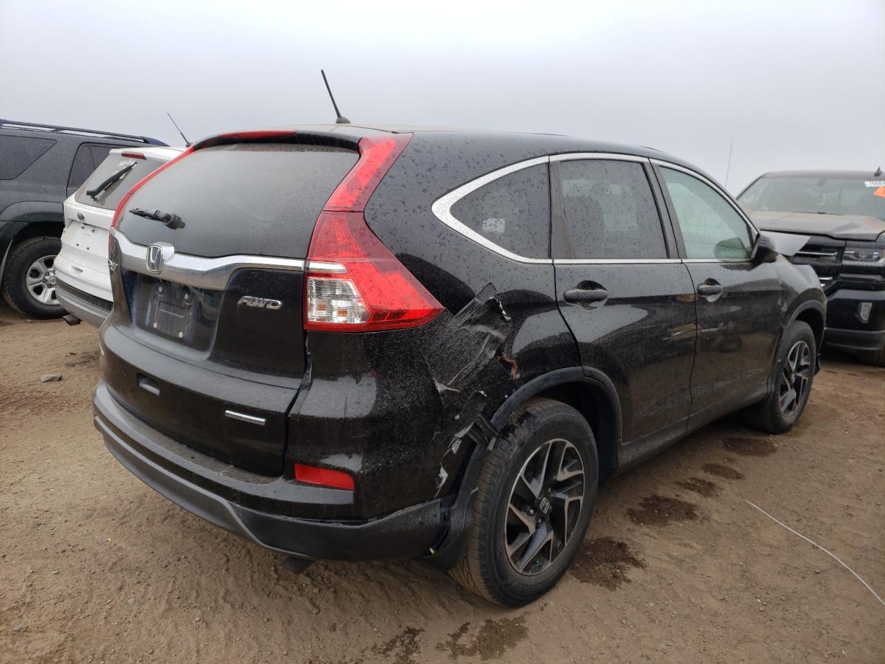 Изображение 3 2016 HONDA CR-V SE 2016 с VIN 5J6RM4H47GL117118