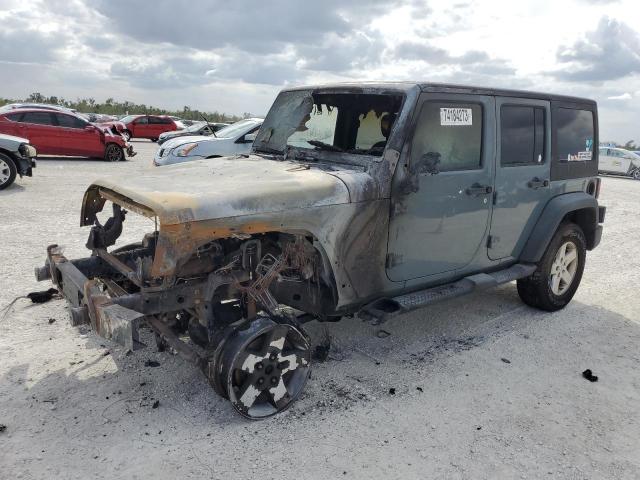 Image 1 of 2015 JEEP WRANGLER UNLIMITED SPORT 2015 with VIN 1C4BJWDGXFL538731