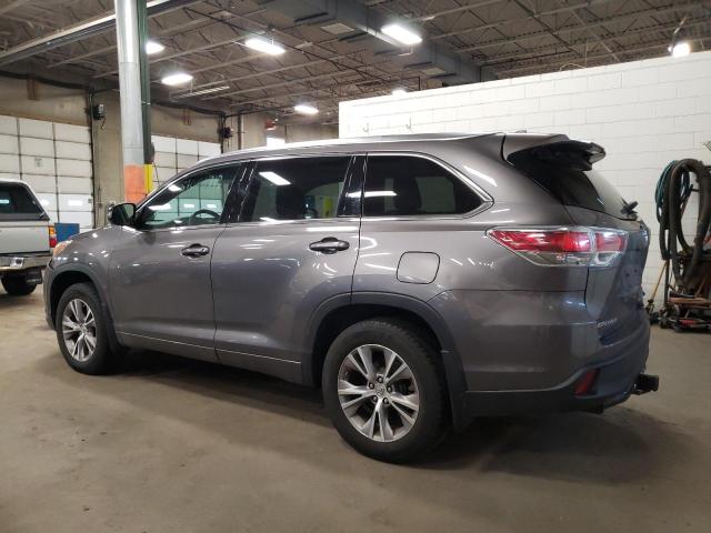 Изображение 2 2015 TOYOTA HIGHLANDER XLE 2015 с VIN 5TDJKRFH0FS086206