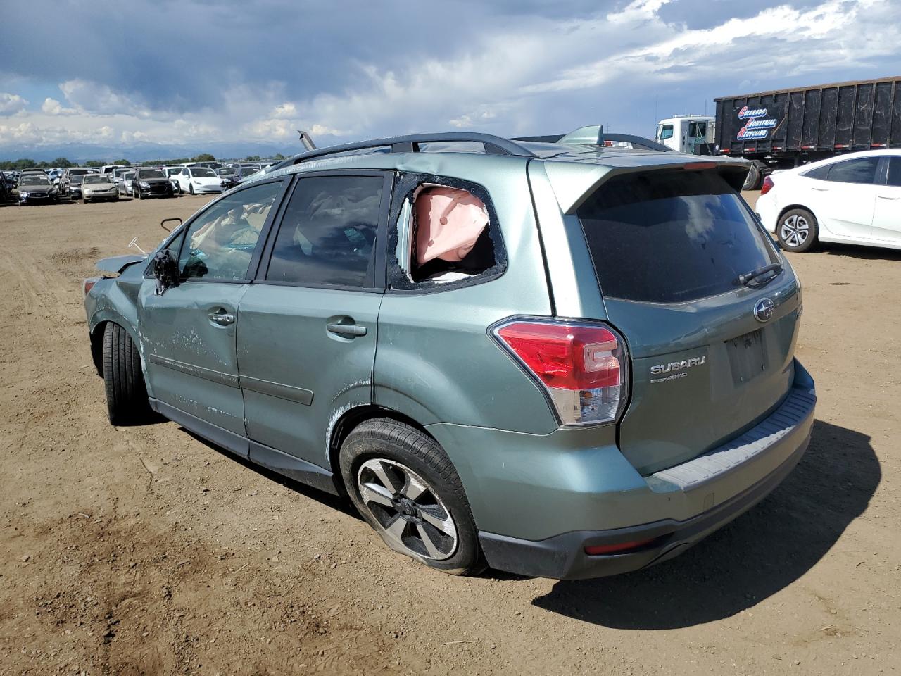 Obraz 2 z 2018 SUBARU FORESTER 2.5I PREMIUM 2018 z VIN JF2SJADC1JH493353