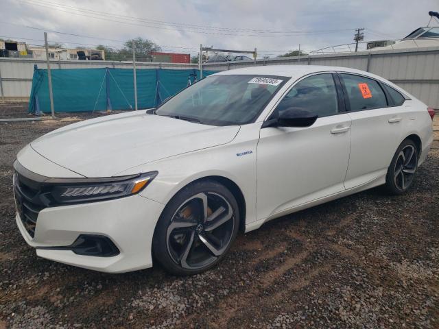 Изображение 1 2022 HONDA ACCORD HYBRID SPORT 2022 с VIN 1HGCV3F2XNA042557