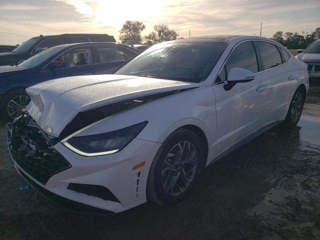 Obraz 1 z 2021 HYUNDAI SONATA SEL 2021 z VIN KMHL14JA8MA147901