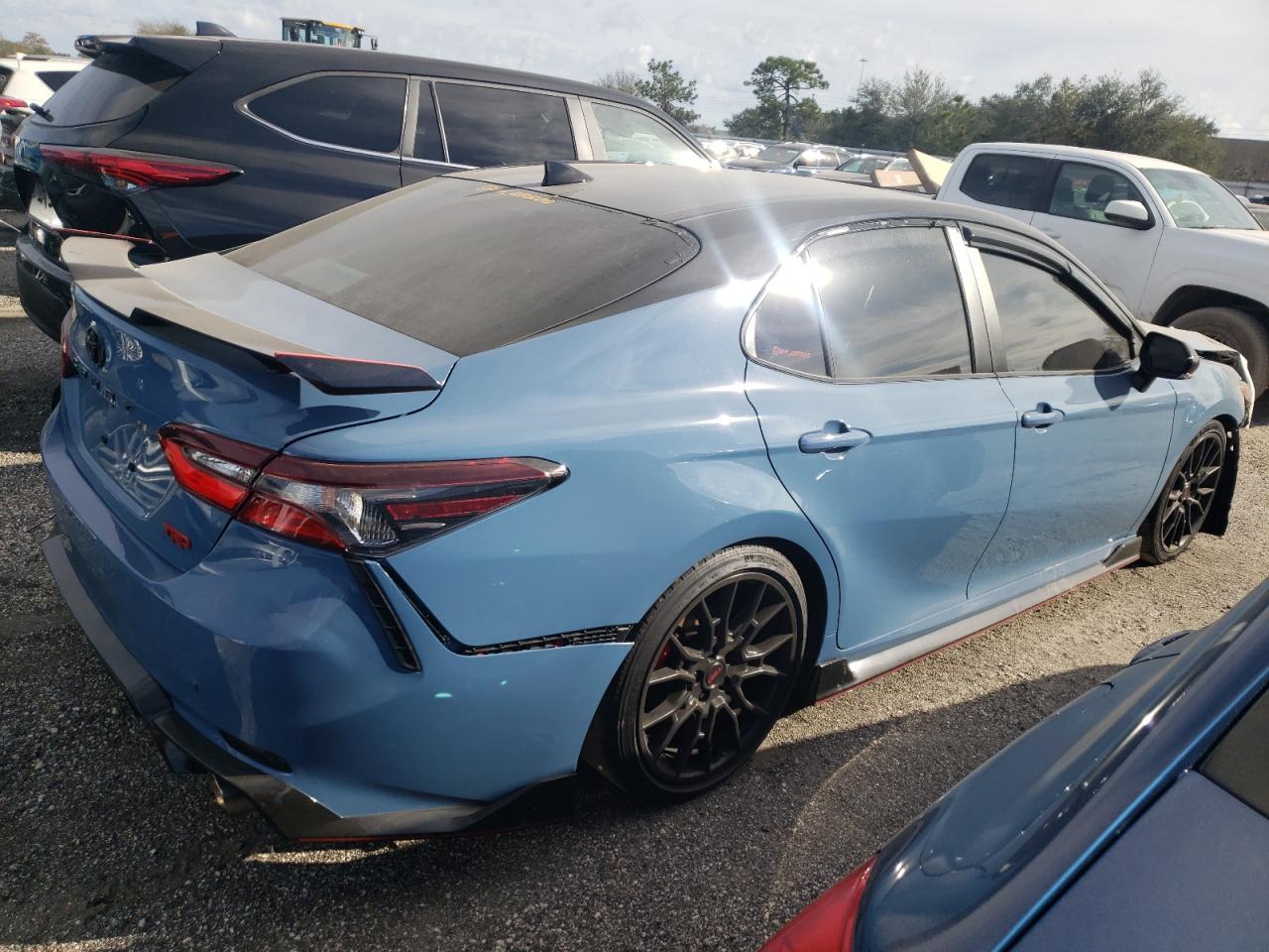 Image 3 of 2022 TOYOTA CAMRY TRD 2022 with VIN 4T1KZ1AK5NU069797