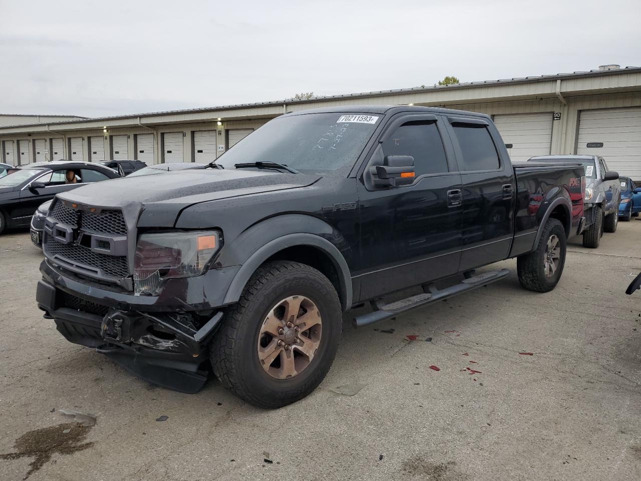 Image 1 of 2013 FORD F150 SUPERCREW 2013 with VIN 1FTFW1EF2DKF88781