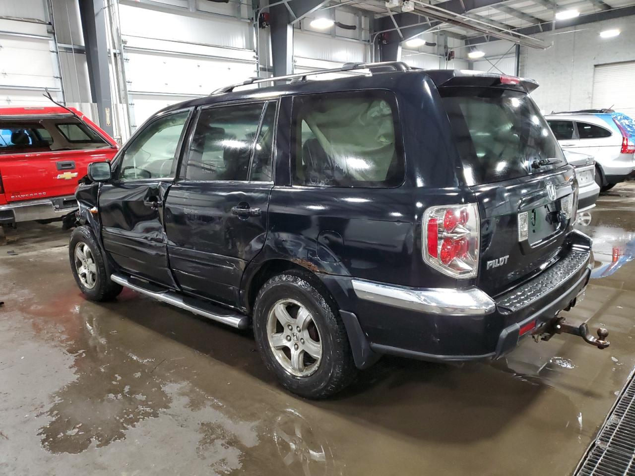 Изображение 2 2006 HONDA PILOT EX 2006 с VIN 2HKYF18726H548814