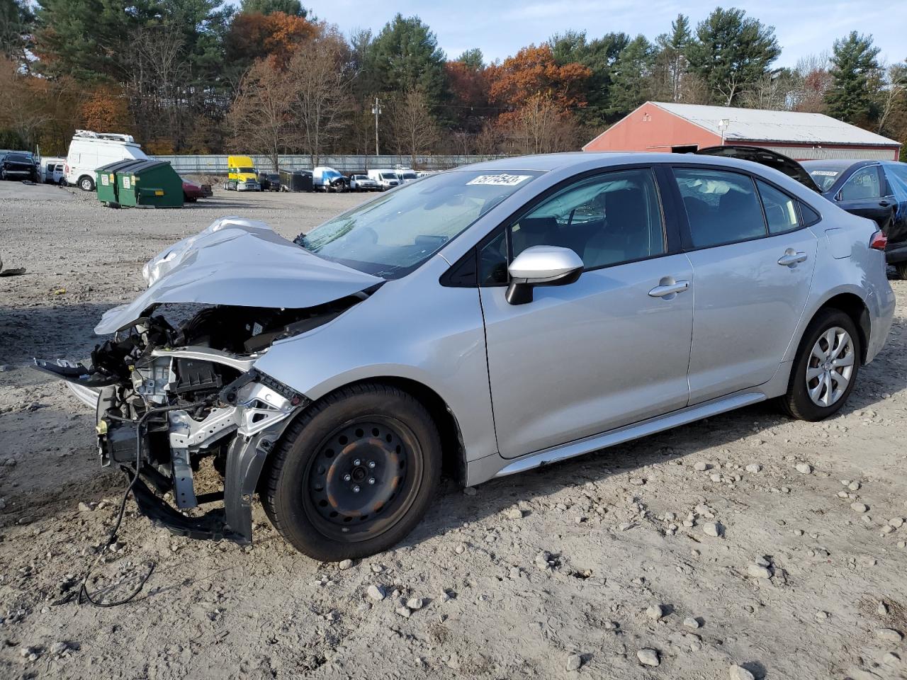 Image 1 of 2020 TOYOTA COROLLA LE 2020 with VIN JTDEPRAE5LJ046793