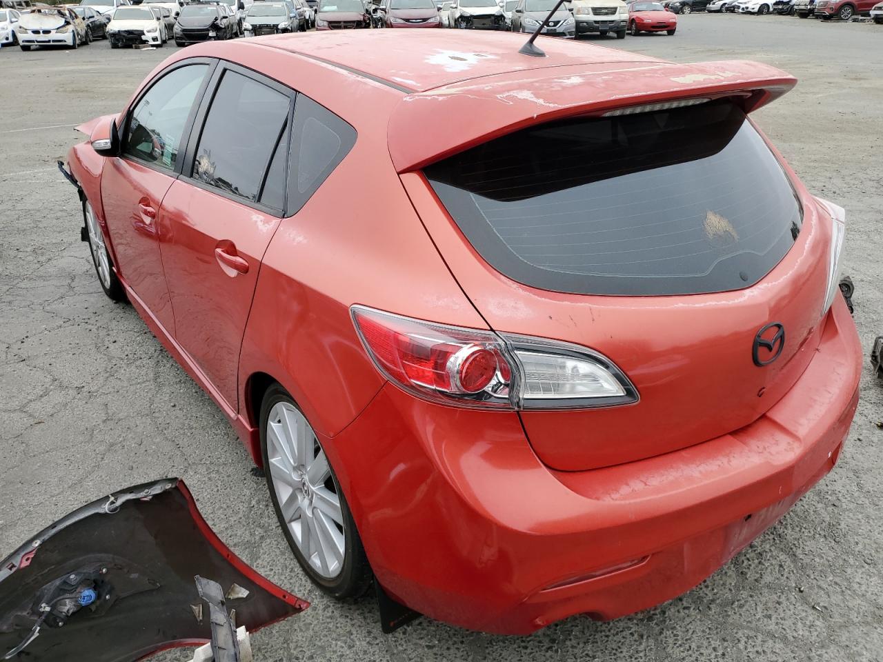 Image 2 of 2010 MAZDA SPEED 3 2010 with VIN JM1BL1H37A1187544