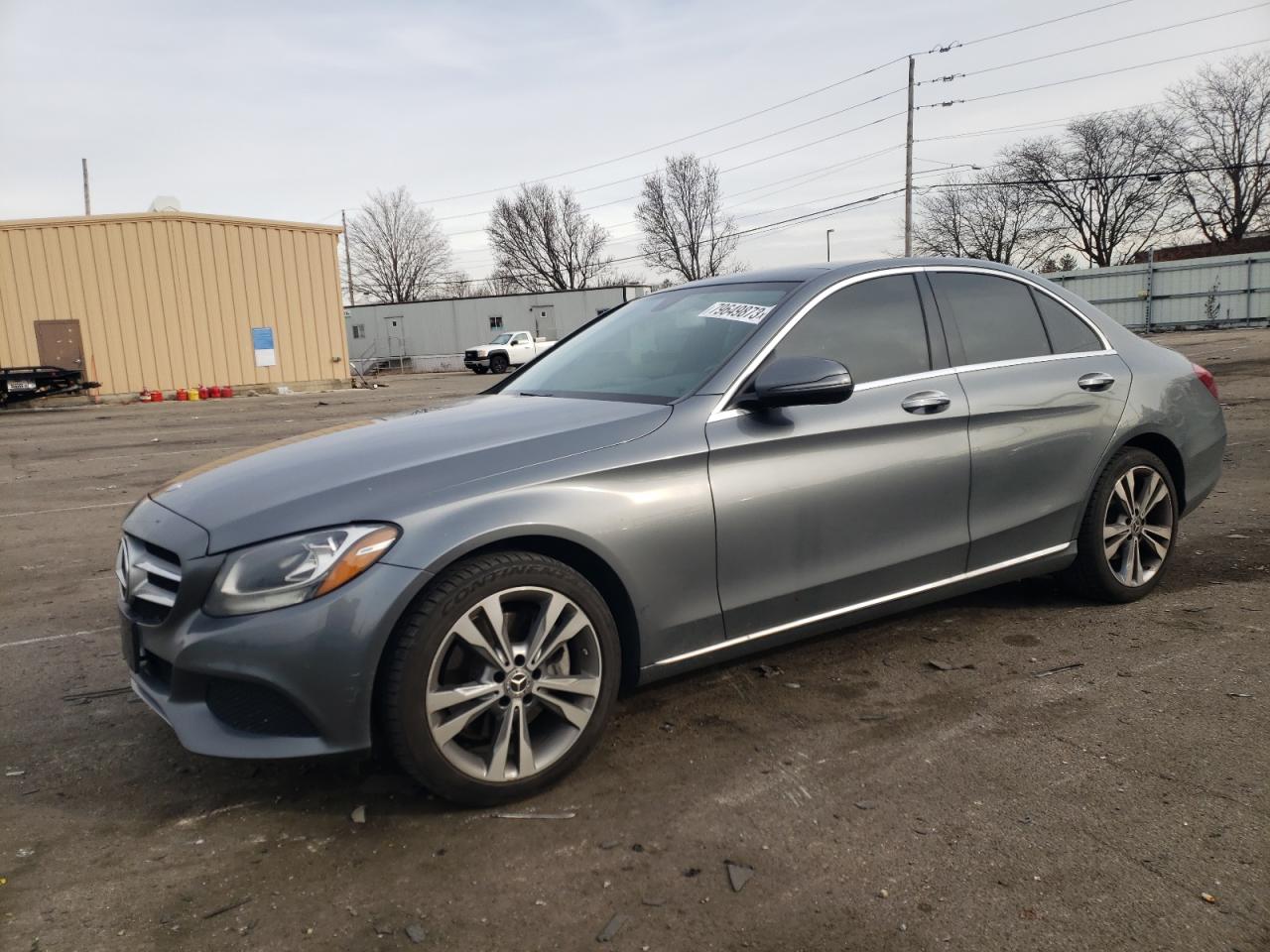 Image 1 of 2017 MERCEDES-BENZ C 300 4MATIC 2017 with VIN 55SWF4KB3HU222817