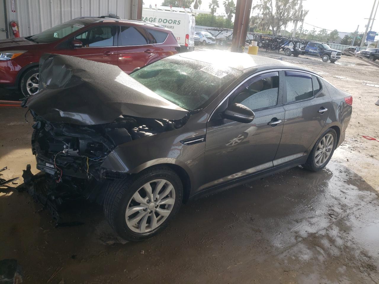 Image 1 of 2014 KIA OPTIMA EX 2014 with VIN 5XXGN4A76EG301509
