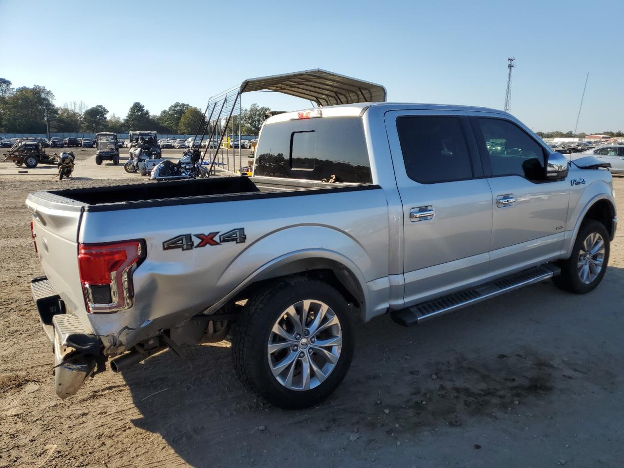 Image 3 of 2017 FORD F150 SUPERCREW 2017 with VIN 1FTEW1EP9HFA07196