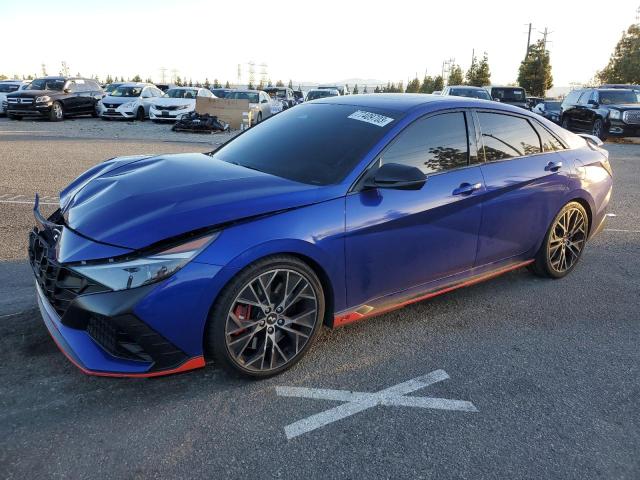 Obraz 1 z 2022 HYUNDAI ELANTRA N  2022 z VIN KMHLW4AK2NU007031