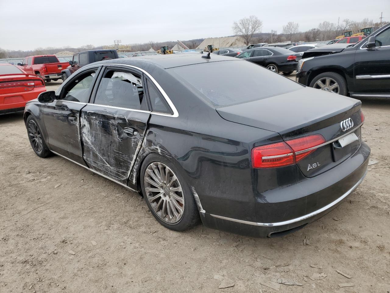 Image 2 of 2015 AUDI A8 L QUATTRO 2015 with VIN WAU32AFDXFN031899