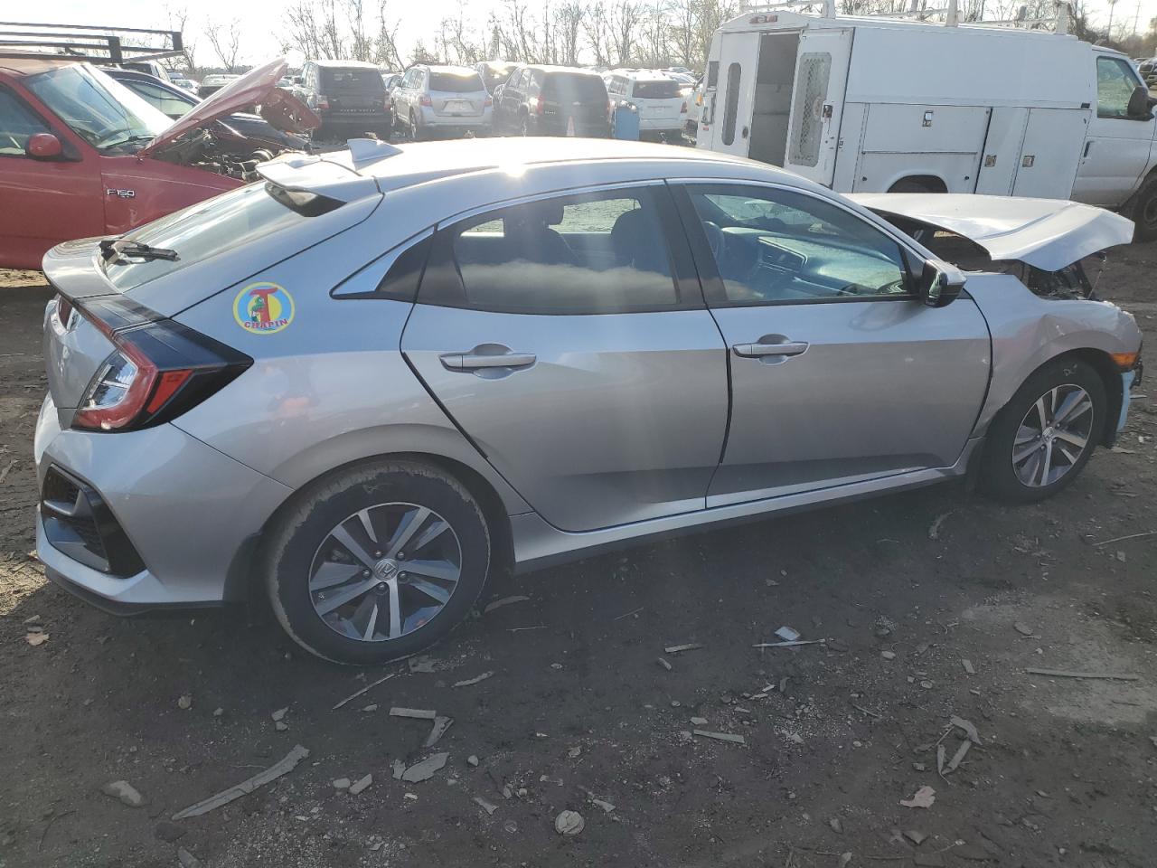 Image 3 of 2020 HONDA CIVIC LX 2020 with VIN SHHFK7H33LU405771