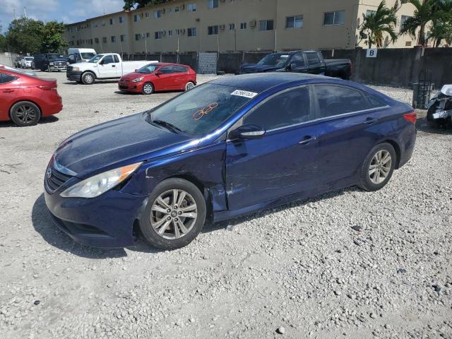 Obraz 1 z 2014 HYUNDAI SONATA GLS 2014 z VIN 5NPEB4AC0EH859809