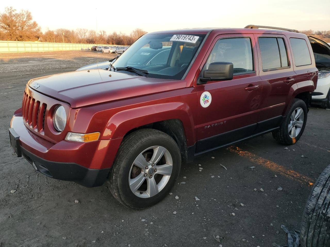 Image 1 of 2014 JEEP PATRIOT SPORT 2014 with VIN 1C4NJRBB9ED687887