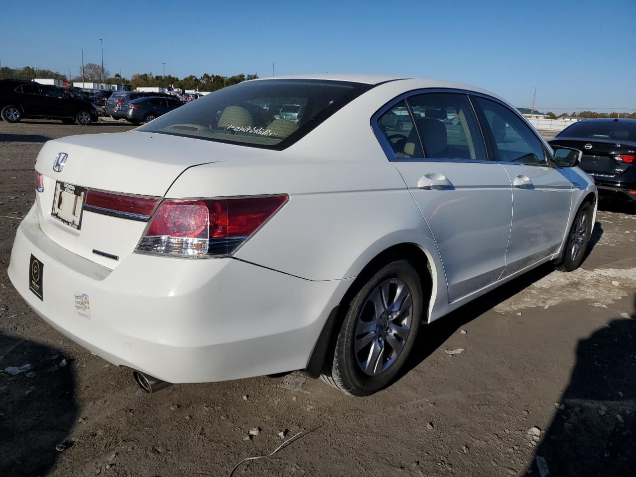 Image 3 of 2012 HONDA ACCORD SE 2012 with VIN 1HGCP2F6XCA091651