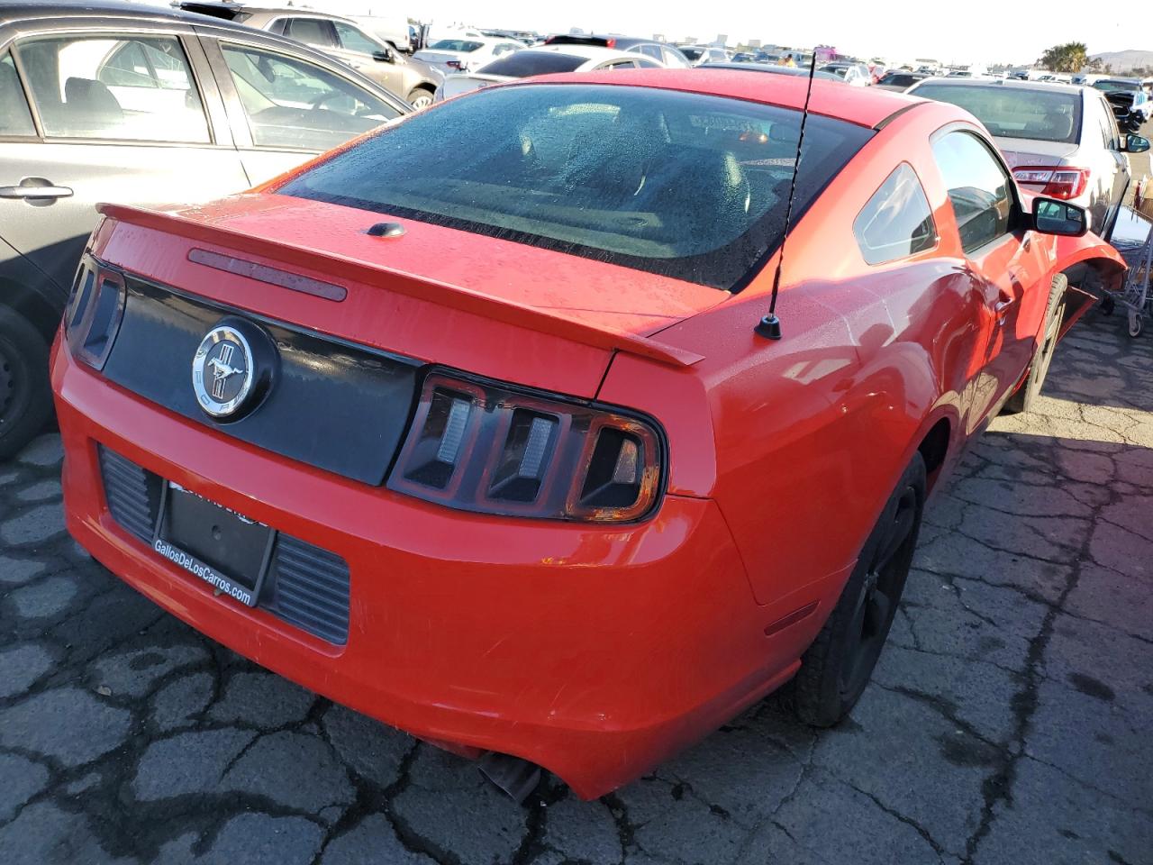 Image 3 of 2014 FORD MUSTANG  2014 with VIN 1ZVBP8AM9E5201178
