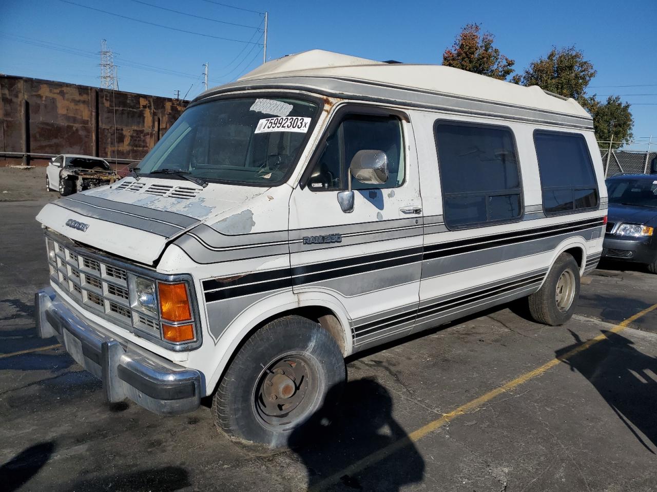 Obraz 1989 DODGE RAM VAN B250 1989