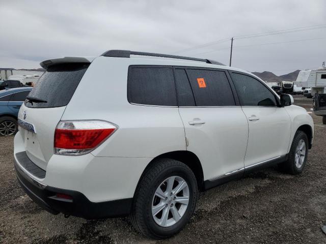 Image 3 of 2013 TOYOTA HIGHLANDER BASE 2013 with VIN 5TDZK3EH5DS121529