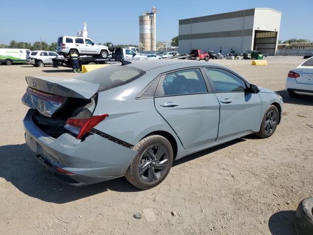 Image 3 of 2021 HYUNDAI ELANTRA BLUE 2021 with VIN KMHLM4AJ3MU012671