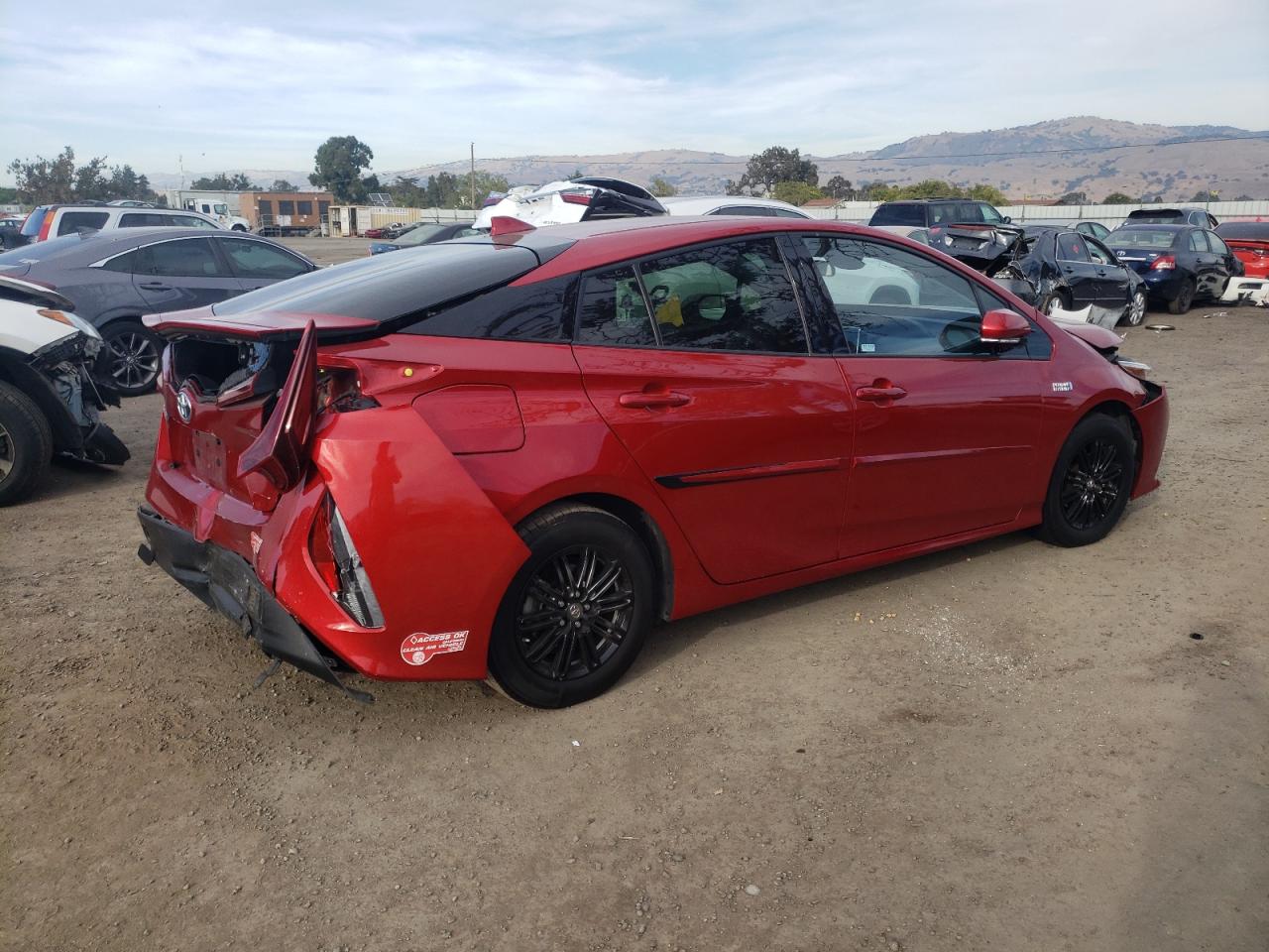 Image 3 of 2017 TOYOTA PRIUS PRIME  2017 with VIN JTDKARFP0H3010519