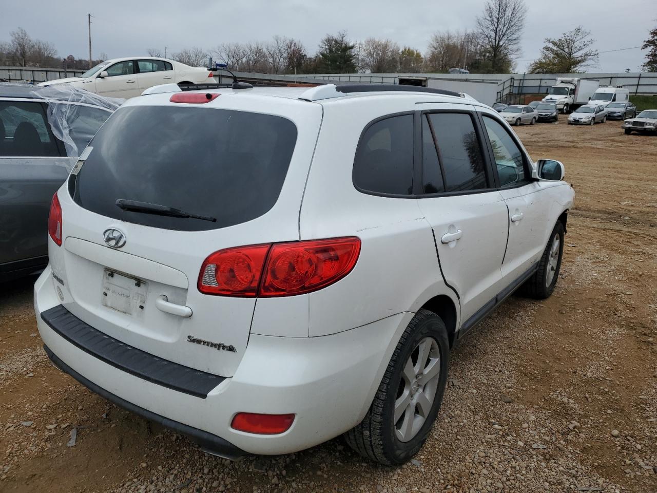 Image 3 of 2008 HYUNDAI SANTA FE SE 2008 with VIN 5NMSH13E98H146083