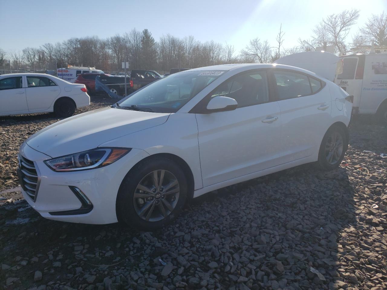 Image 1 of 2017 HYUNDAI ELANTRA SE 2017 with VIN 5NPD84LF0HH197218
