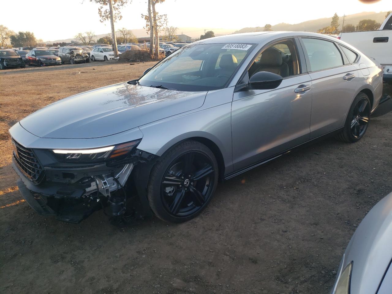 Image 1 of 2023 HONDA ACCORD HYBRID SPORT-L 2023 with VIN 1HGCY2F78PA021822