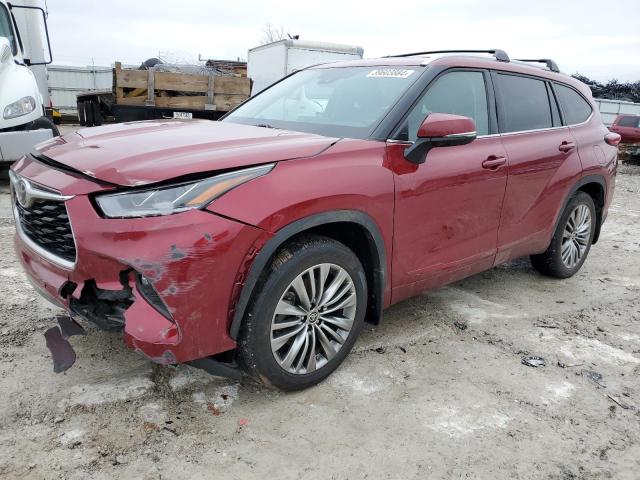 Image 1 of 2021 TOYOTA HIGHLANDER PLATINUM 2021 with VIN 5TDFZRBH0MS080264
