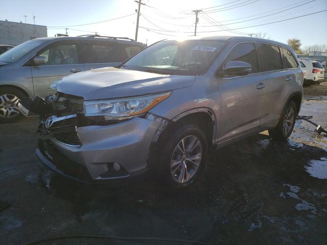 Изображение 1 2014 TOYOTA HIGHLANDER LE 2014 с VIN 5TDZKRFH9ES008332