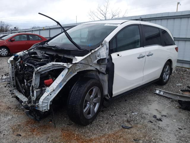 Изображение 1 2019 HONDA ODYSSEY EX 2019 с VIN 5FNRL6H56KB019500