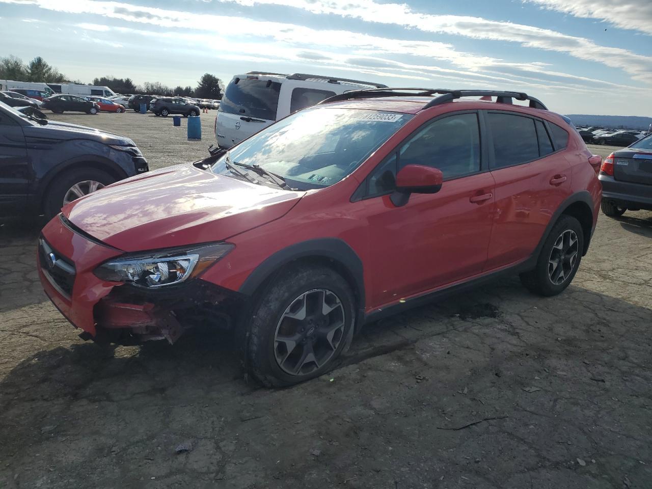 Image 1 of 2020 SUBARU CROSSTREK PREMIUM 2020 with VIN JF2GTAPCXL8262000