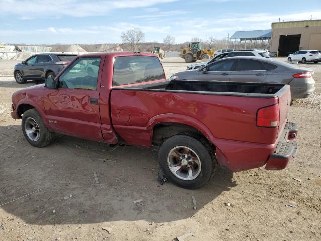Image 2 of 2000 CHEVROLET S TRUCK S10 2000 with VIN 1GCCS14W6YK214874