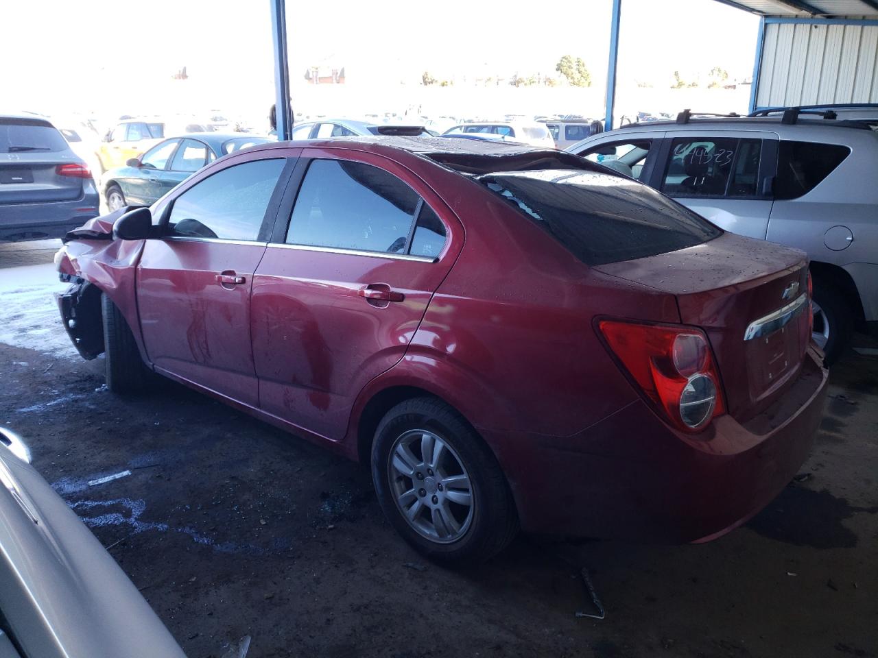 Изображение 2 2013 CHEVROLET SONIC LT 2013 с VIN 1G1JC5SB2D4205639