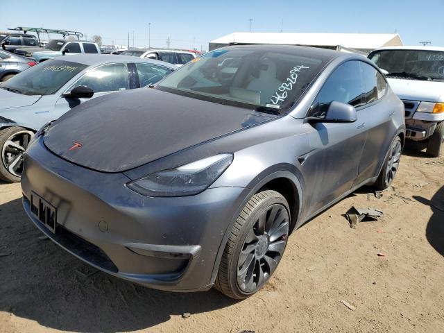 Image 1 of 2022 TESLA MODEL Y  2022 with VIN 7SAYGDEF8NF367761