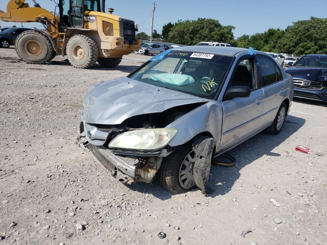 Изображение 2 2005 HONDA CIVIC LX 2005 с VIN 2HGES16565H607470