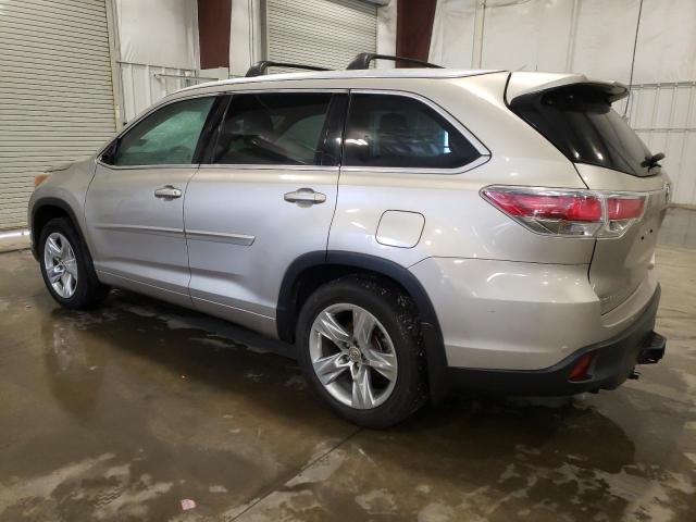 Изображение 2 2015 TOYOTA HIGHLANDER LIMITED 2015 с VIN 5TDDKRFH2FS080503