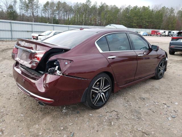 Image 3 of 2017 HONDA ACCORD TOURING 2017 with VIN 1HGCR3F93HA008580
