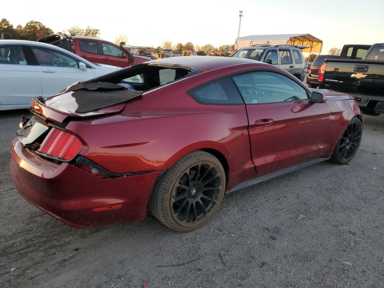Image 3 of 2015 FORD MUSTANG  2015 with VIN 1FA6P8AM2F5388159