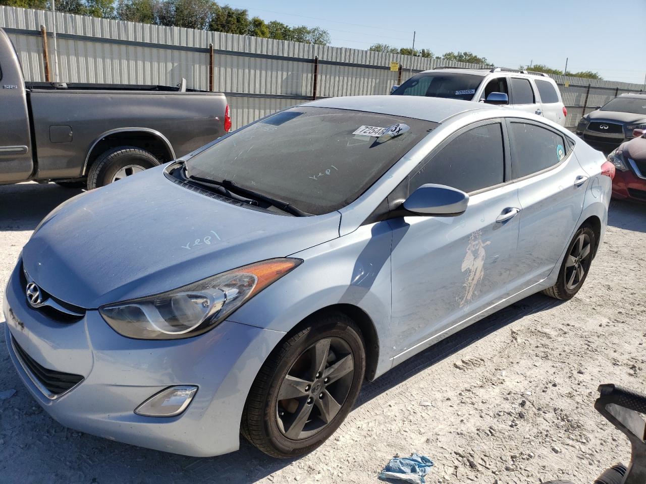 2012 HYUNDAI ELANTRA GLS 2012 image