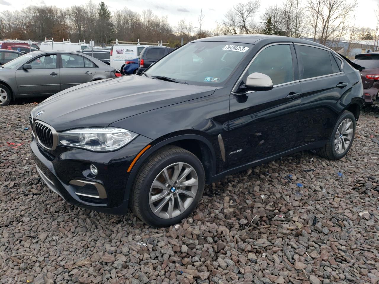 Image 1 of 2019 BMW X6 XDRIVE35I 2019 with VIN 5UXKU2C58K0Z63956