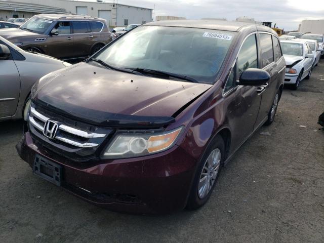 Image 1 of 2014 HONDA ODYSSEY LX 2014 with VIN 5FNRL5H26EB072752