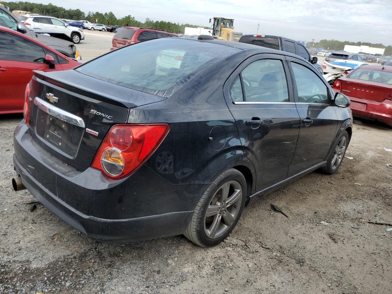 Image 3 of 2015 CHEVROLET SONIC RS 2015 with VIN 1G1JG5SB9F4109255