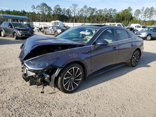 Image 1 of 2022 HYUNDAI SONATA LIMITED 2022 with VIN 5NPEH4J28NH138367