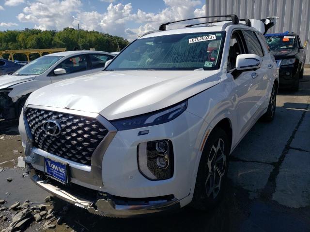 Image 1 of 2022 HYUNDAI PALISADE CALLIGRAPHY 2022 with VIN KM8R7DHE8NU420322