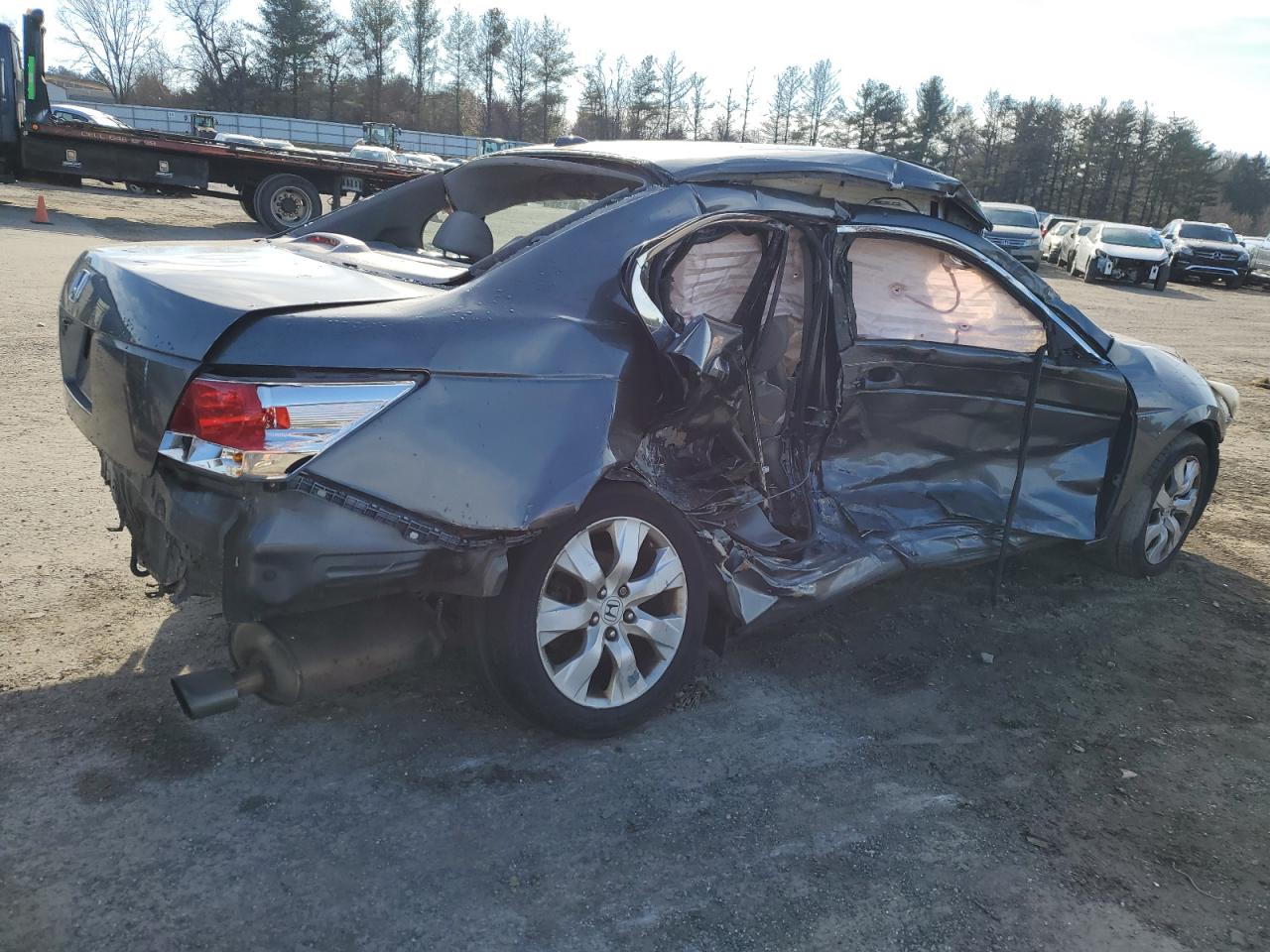 Image 3 of 2008 HONDA ACCORD EXL 2008 with VIN 1HGCP26878A042321