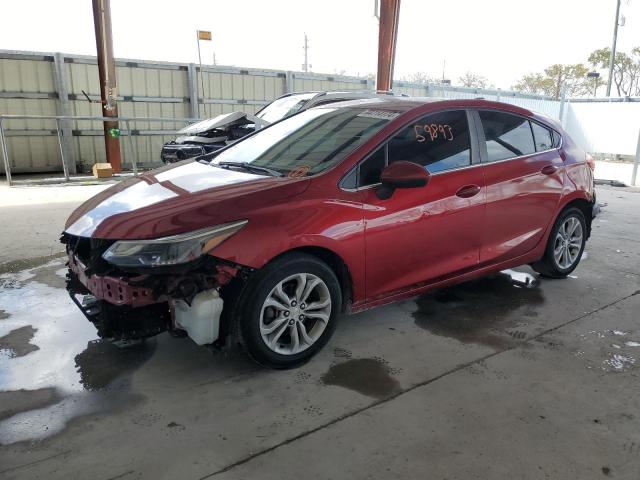 Image 1 of 2019 CHEVROLET CRUZE LT 2019 with VIN 3G1BE6SM5KS596238